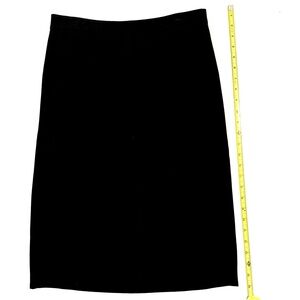 Emporio Armani Classic Black Pencil Skirt